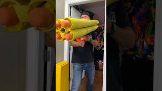 NERF WAR CLONES Bazooka Battle [upl. by Steele]