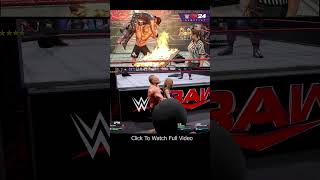 WWE 2K24  Brock Lesnar Destroyes Liv Morgan amp Dominik Mysterio brocklesnar [upl. by Cristiona]