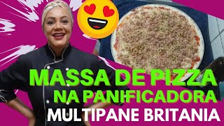 Panificadora Britania Multipane Receita de Massa de Pizza [upl. by Scoles208]