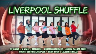 Liverpool Shuffle  Beginner Line Dance  Demo by  Amare Nafiri Suvarna270724 [upl. by Yessydo809]