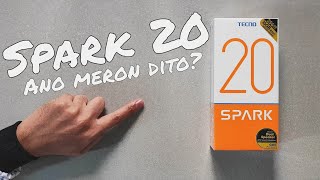 TECNO SPARK 20  Ano meron dito REVIEW [upl. by Mou278]