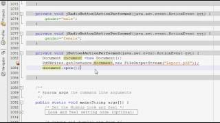 Java prog74 Reports  Itext Getting started Hello world Example [upl. by Anauqes696]