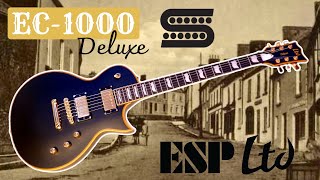 Esp Ltd EC1000 Deluxe Duncan review [upl. by Stronski854]