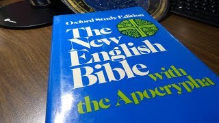 The New English Bible Oxford Study Edition with Apocrypha [upl. by Raffo]