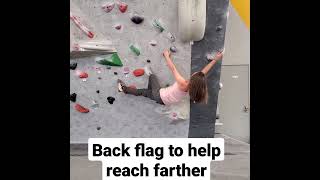 beginner climbing techniques  Flagging amp Back Flagging [upl. by Edlin]