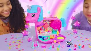 Polly Pocket 35th Special Unicorn Partyland Playset [upl. by Bambi948]