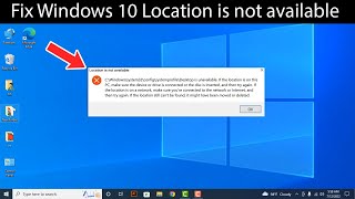 Location not available windows 10 c\windows\system32\config\systemprofile\desktop is unavailable [upl. by Beisel]