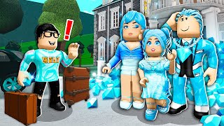 Adopted By TRILLIONAIRE Family Roblox [upl. by Birk132]