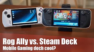 Rog Ally vs Steam Deck Was ist besser [upl. by Olive275]