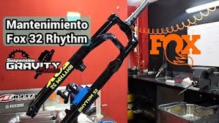 Service FOX 32 Rhythm  Mantenimiento FOX 32 Rhythm [upl. by Earl]