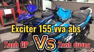 EXCITER 155 ABS 2024 XANH GP ▶️XANH DƯƠNG Bình Exciter [upl. by Attem]