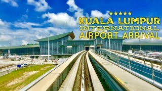 Kuala Lumpur International Airport KLIA Arrival Tour Malaysia [upl. by Ennasor]