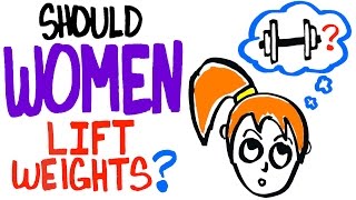 Should Women Lift Weights Women Lifting Heavy Weights  Good or Bad [upl. by Fang]