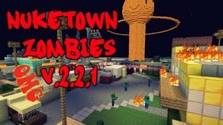 Minecraft Nuketown Zombies No mods  Download  Descarga PvE map Bo2 nuketown 2025 [upl. by Olav822]