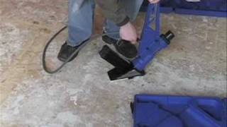 How To Use A Flooring Nailer [upl. by Lemor]