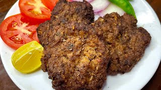 quotAuthentic Peshawari Chapli Kebab Recipe  quotअसली चपली कबाब रेसिपी  tasty meals hindi 🍛 [upl. by Anayra351]