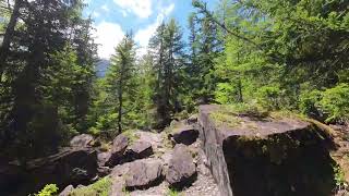 135 0517 Eboulements des Diablerets T3 trail Derborence CH VS [upl. by Asim783]