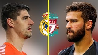 Alisson Becker VS Thibaut Courtois  Who Is The Best Goalkeeper  Amazing Saves  2018 [upl. by Liatrice]