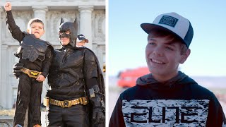 Batkid Who Went Viral in 2013 Is Now a Thriving 15YearOld [upl. by Anirok]