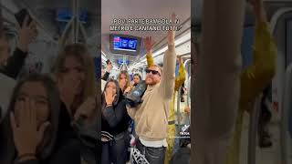 POV METTI BAMBOLA IN METRO E CANTANO TUTTI 🎤 antoine shorts bambola [upl. by Darelle209]