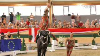 FEI European Vaulting Championships 2013  Senior Squad  Top 3 [upl. by Aliza772]