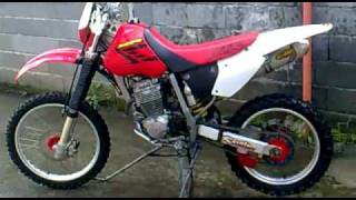 XR400r and XR250r cold start part2 [upl. by Ainesey865]