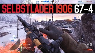 Selbstlader 1906 674  Battlefield 1 [upl. by Lat]