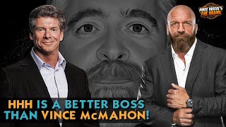 TRIPLE H Is A Much Better Boss Than VINCE McMAHON [upl. by Marsden]