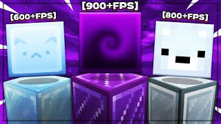 TOP 5 FAMOUS MCPE PVP TEXTURE PACKS FPS BOOST 120  Minecraft Bedrock [upl. by Eelanaj]