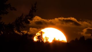 Forest Ridge  September 30 2014  Sunset Time Lapse [upl. by Bendick]