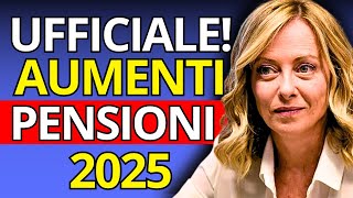 Aumenti Pensioni 2025 400€ per Invalidi e Nuova Rivalutazione Tutte le Novità della Riforma [upl. by Llerrud]