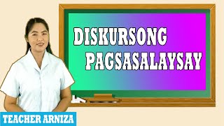 DISKURSONG PAGSASALAYSAY  TEACHER ARNIZA [upl. by Ainivad637]