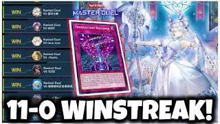 110 WINSTREAK in MASTER RANK BEST LABRYNTH DECK [upl. by Tselec]