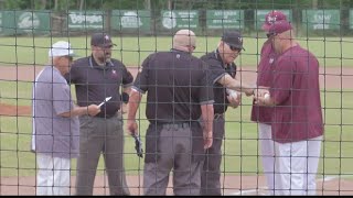 High School baseball playoffs 042123 [upl. by Einaej722]