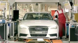 Manufacture Audi A3 S3 8V MY2014 produce lineHD [upl. by Aiekam822]