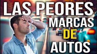 7 Peores MARCAS de AUTO que NUNCA DEBES COMPRAR [upl. by Feodore653]