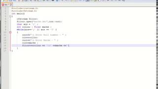 C Program to get rollnumber and marks of a student and to store them in a data file [upl. by Marzi]