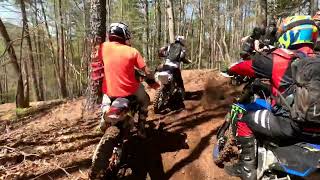 mideast hare scramble the stampede 4 7 24 1 place finish part 1 [upl. by Ahtreb]