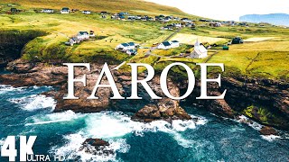 12 HOURS DRONE FILMquot FAROE ISLANDS in 4K quot Relaxation Film 4K  beautiful places in the world 4k [upl. by Baoj]