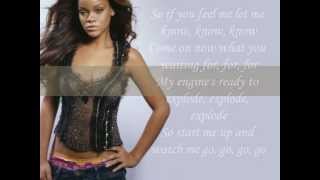 Rihanna  Shut Up And Drive Lyric Video [upl. by Efinnej]