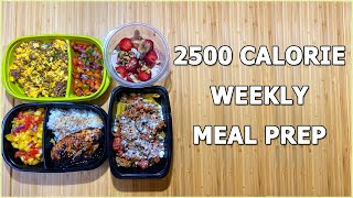 2200 Calorie Meal Plan For Weight Loss [upl. by Illek]