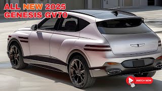 First Look 2025 Genesis GV70 SUV Launched  Where Luxury Meets Adventure [upl. by Braunstein]