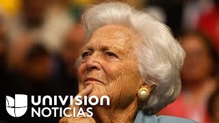 Fallece la ex primera dama Barbara Bush a los 92 años [upl. by Agnimod]