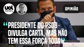 Doria é o candidato ao Planalto diz PSDB Pode se dar mal com tática Jânio Quadros diz Tales [upl. by Anitsyrk]