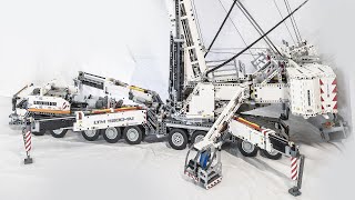 Lego Technic Liebherr LTM 11200 Crane Tip Test MOC by Jeroen Ottens [upl. by Flessel]