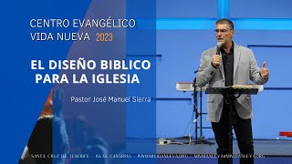 quotEl diseño bíblico para la iglesiaquot por el pastor José Manuel Sierra [upl. by Feucht675]