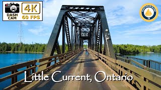 Discover Little Current Manitoulin Island in 4K – Narrated Scenic Drive Through Ontarios Gem 🚗🍁🏞️ [upl. by Gnaht703]