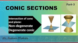 Part3 How do we get Degenerate and Nondegenerate conic section [upl. by Grosberg]