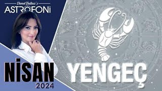 Yengeç Burcu Nisan 2024 Aylık Burç Yorumları Astrolog Demet Baltacı ile Astroloji haber burçlar [upl. by Daitzman]