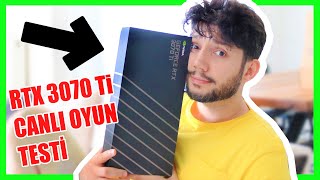 BULURSAK YERİZ YERİZ Nvidia RTX 3070 Ti ve Canlı Oyun Testi [upl. by Prosser]